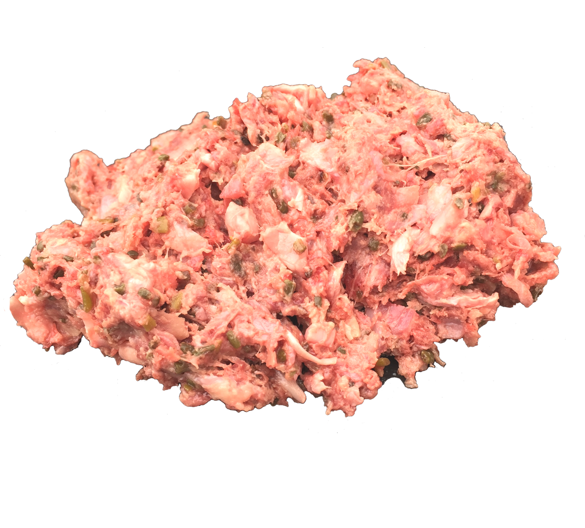chicken salmon mince raw finer by nature