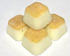 Sheep Fat Cubes with Garlic